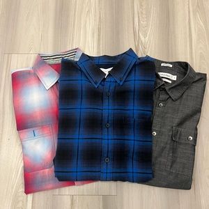 BUNDLE: 3 Men’s Button Down Shirts (M)